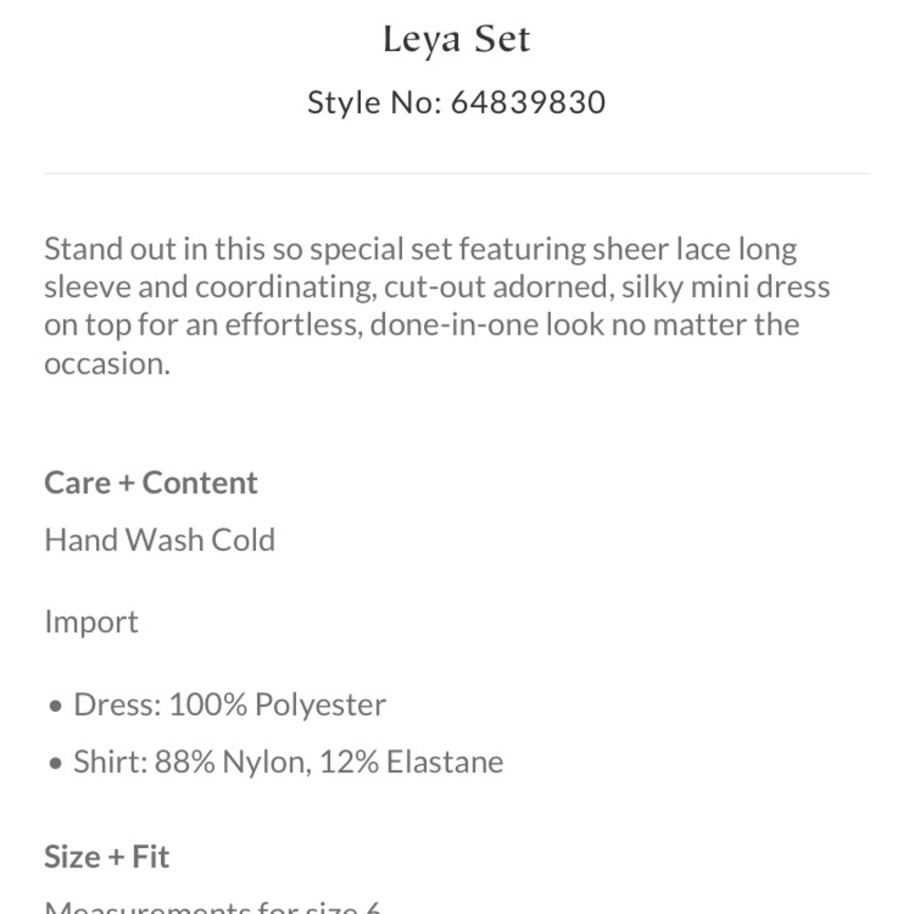 💕FP Leya Set EUC in Size 0 - Picture 4 of 4